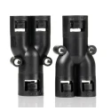 Adaptaflex Polyamide 66 3-Way Conduit Fitting 16 to 21 mm² Nominal Size, Black, IP66 Rated AL211616/Y