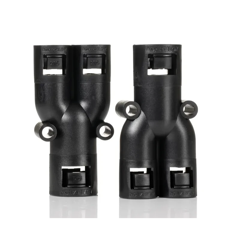 Adaptaflex Polyamide 66 3-Way Conduit Fitting 16 to 21 mm² Nominal Size, Black, IP66 Rated AL211616/Y