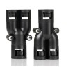Adaptaflex Polyamide 66 3-Way Conduit Fitting 16 to 21 mm² Nominal Size, Black, IP66 Rated AL211616/Y