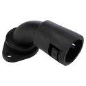 Adaptaflex Nickel Finish Conduit Fitting 21 mm Nominal Size Polyamide 66 Black IP66 7TCA296000R0568 AL21/FL/C90/BL
