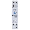 Finder 80 Series Multifunction DIN Rail Timer Relay, 1-Contact SPDT, 12 to 240 V AC/DC, 0.1 to 20 min, 0.1 80.01.0.240.0000