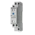 Finder 80 Series Multifunction DIN Rail Timer Relay, 1-Contact SPDT, 12 to 240 V AC/DC, 0.1 to 20 min, 0.1 80.01.0.240.0000
