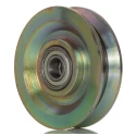 RS PRO Cast Iron Trolley Wheel 100 mm Diameter 24 mm Width 300 kg Load Capacity 446-2064