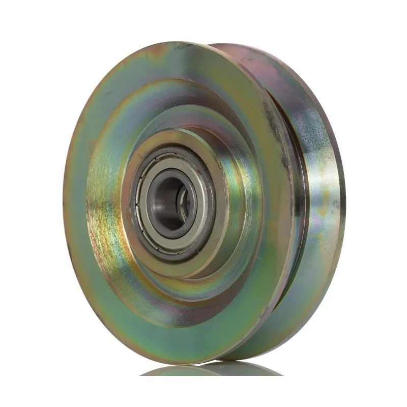 RS PRO Cast Iron Trolley Wheel 100 mm Diameter 24 mm Width 300 kg Load Capacity 446-2064