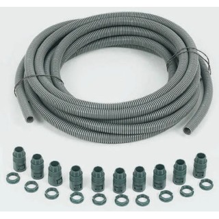 Adaptaflex Flexible Polyvinyl Chloride Conduit 20 mm Nominal Diameter, 10m Length, Grey 7TCA296180R0014 CP-AF20BS