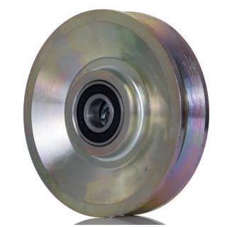 RS PRO Cast Iron Trolley Wheel 150mm Diameter 33mm Width Bore 20mm 800kg Load Capacity 446-2086