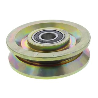 RS PRO Cast Iron Trolley Wheel 120mm Diameter 33mm Width Ball Bearing Hub 600kg Load Capacity 446-2070