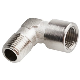 SKF Connector for Use with Connector Extension TLSD, TLMR, LAGD Series Lubricators Metal 90° Angle LAPA 90