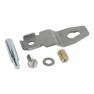 Schneider Electric PanelSeT Series Stainless Steel Wall Bracket for Use with Wall Mount Enclosure 40 mm x 80 mm x NSYPFXPLM