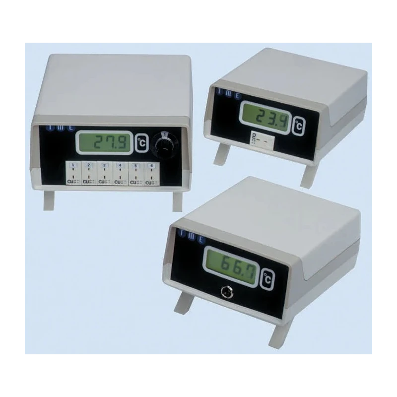 RS PRO Thermocouple Bench Top Thermometer Type T, N, K, J, R, S, E Probes 6 Inputs 0.1°C Resolution Model 6001 446-4048