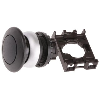 Eaton RMQ Titan M22 Series Black Momentary Push Button Head 22 mm Cutout IP69K 78638518 M22-DP-S+M22-A