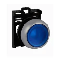 Eaton RMQ Titan M22 Series Blue Maintained Push Button Head 22 mm Cutout IP69K 78635810 M22-DRL-B+M22-A