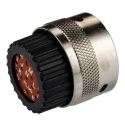 ITT Cannon Industrial Circular Connector, 15 Contacts, Cable Mount Plug, Female, IP67, Nylon TN6S16-0213S1L / 192900-0581