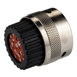 ITT Cannon Industrial Circular Connector, 15 Contacts, Cable Mount Plug, Female, IP67, Nylon TN6S16-0213S1L / 192900-0581