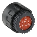 ITT Cannon Circular Connector 15 Contacts Cable Standard Plug Female IP67 Trident Neptune TN6S16-0213S2L / 192900-0562