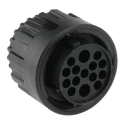 ITT Cannon Circular Connector 15 Contacts Cable Standard Plug Female IP67 Trident Neptune TN6S16-0213S2L / 192900-0562