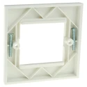 Brand-Rex Straight Cat5 1 Way Panel Faceplate with ABS Material 86mm x 86mm x 9mm 