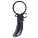 RS PRO Illuminated Magnifier, 16x Magnification Handheld Magnifying Glass with Light AG10 Battery Operated 136-8095