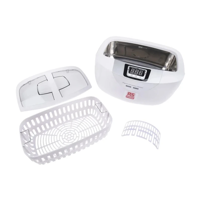 RS PRO Ultrasonic Cleaner 2.5L, 50W Heater Power, 70W Ultrasonic Power, IEC Plug, Model 136-8565