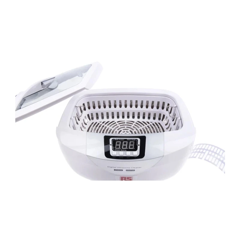 RS PRO Ultrasonic Cleaner 2.5L, 50W Heater Power, 70W Ultrasonic Power, IEC Plug, Model 136-8565