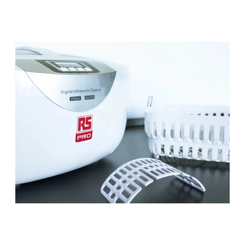 RS PRO Ultrasonic Cleaner 2.5L, 50W Heater Power, 70W Ultrasonic Power, IEC Plug, Model 136-8565