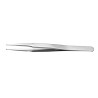 RS PRO 120mm Stainless Steel Grooved Tweezer 136-9756