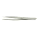 RS PRO 120mm Stainless Steel Strong Tweezer 136-9829
