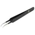 RS PRO 110mm Stainless Steel ESD Safe Anti-Magnetic Tweezer 136-9778