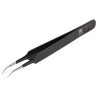RS PRO 110mm Stainless Steel ESD Safe Anti-Magnetic Tweezer 136-9778