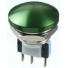 APEM AV Series Push Button Switch, Momentary Operation, Panel Mount, 22.2 mm Cutout, DPDT, IP65, 5A, 250 V AC AV22PNA3F4