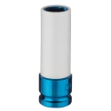 RS PRO 17 mm 12.7 mm Drive Square Impact Socket Blackened Chrome Molybdenum Steel 137-0924