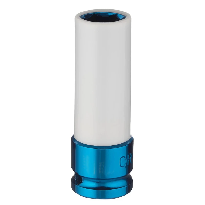RS PRO 17 mm 12.7 mm Drive Square Impact Socket Blackened Chrome Molybdenum Steel 137-0924