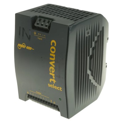 BEL POWER SOLUTIONS INC LWN Switch Mode Power Supply DIN Rail 264V ac AC/DC Input 24V dc 10A Output 250W LWN1601-6EG