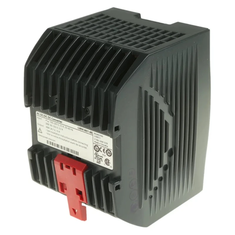 BEL POWER SOLUTIONS INC LWN Switch Mode Power Supply DIN Rail 264V ac AC/DC Input 24V dc 10A Output 250W LWN1601-6EG