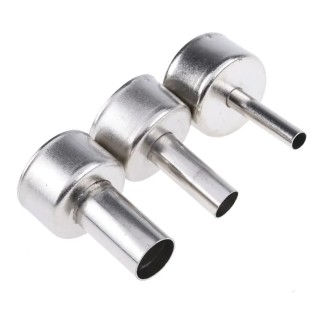 RS PRO Desoldering Nozzle Kit Hot Air 11.2 mm 4.3 mm 7.4 mm 3 Pieces for SS-969B 124-4133 137-2236