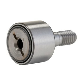 INA Stud Cam Follower 6mm Bore Diameter, 16mm Roller Diameter, Steel, Static Load 3350N, Dynamic Load 3150N KR16-PP-A