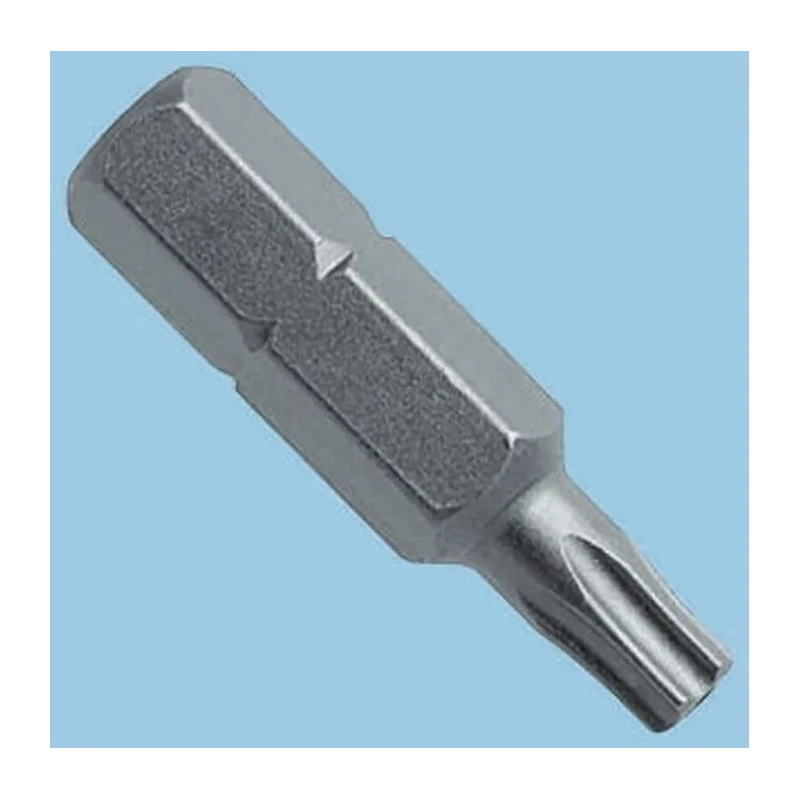 Cooper Tools Screwdriver Bit, Hex Drive, 6.35 mm Tip, T25 Size, 25 mm Overall Length 440-TX-25-H