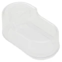Eaton Clear Sealing Push Button Cap for M22(S)-DDL Series, Round, 22.5mm Diameter 216396 M22-T-DD
