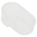 Eaton Clear Sealing Push Button Cap for M22(S)-DDL Series, Round, 22.5mm Diameter 216396 M22-T-DD