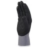 Delta Plus Grey Polyamide Spandex Work Gloves, Size 9, Aqua Polymer Coating VE729
