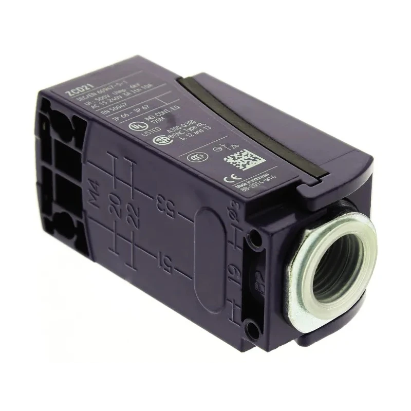 Telemecanique Sensors OsiSense XC Series Plunger Limit Switch, 1 NO/1 NC, IP66 IP67, Zinc Alloy Housing, 240V XCKD2110P16