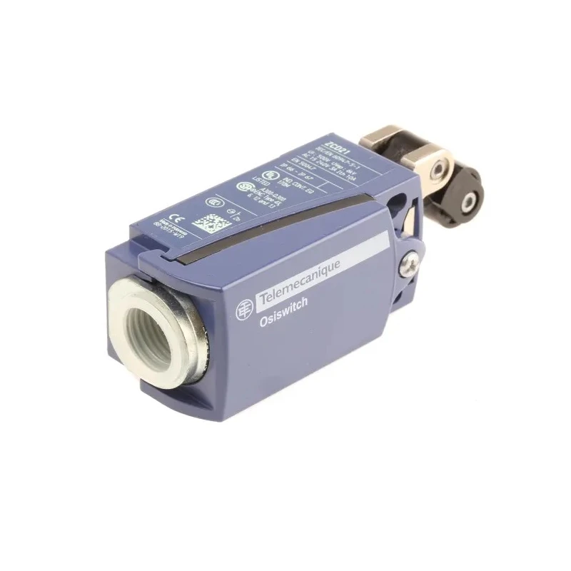 Telemecanique Sensors OsiSense XC Series Roller Plunger Limit Switch, 1 NO/1 NC, IP66 IP67, Zinc Alloy Housing XCKD2121P16