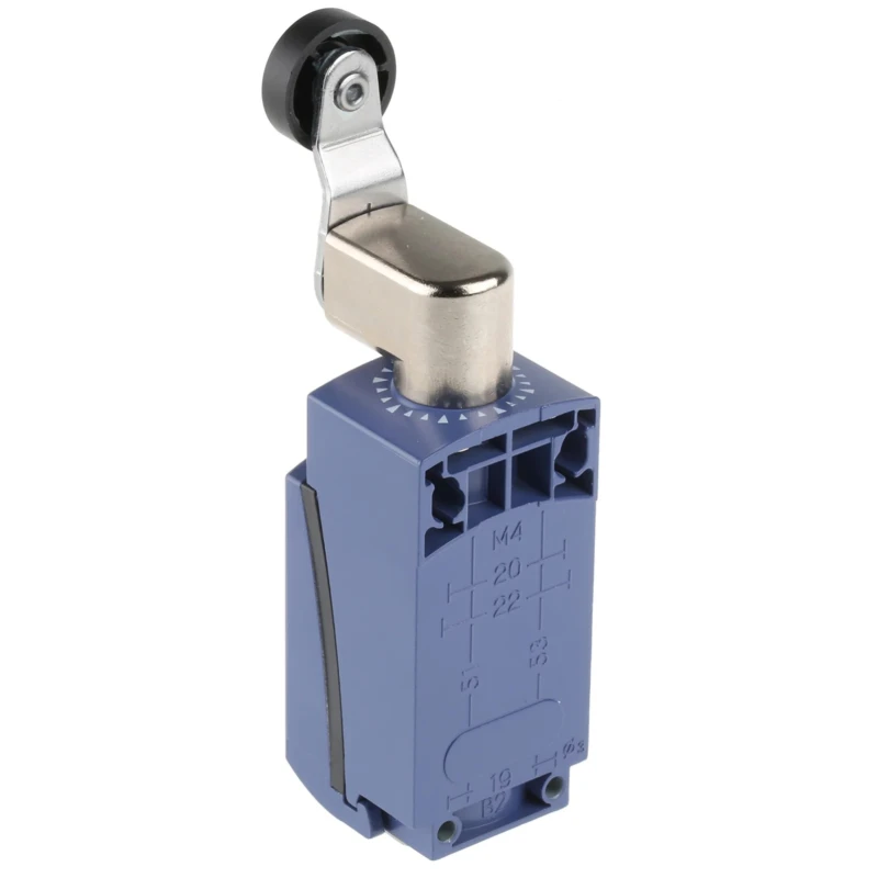 Telemecanique Sensors Roller Lever Limit Switch 1 NO/1 NC 240V AC 3A IP66 IP67 Zamak Housing XCKD2118P16