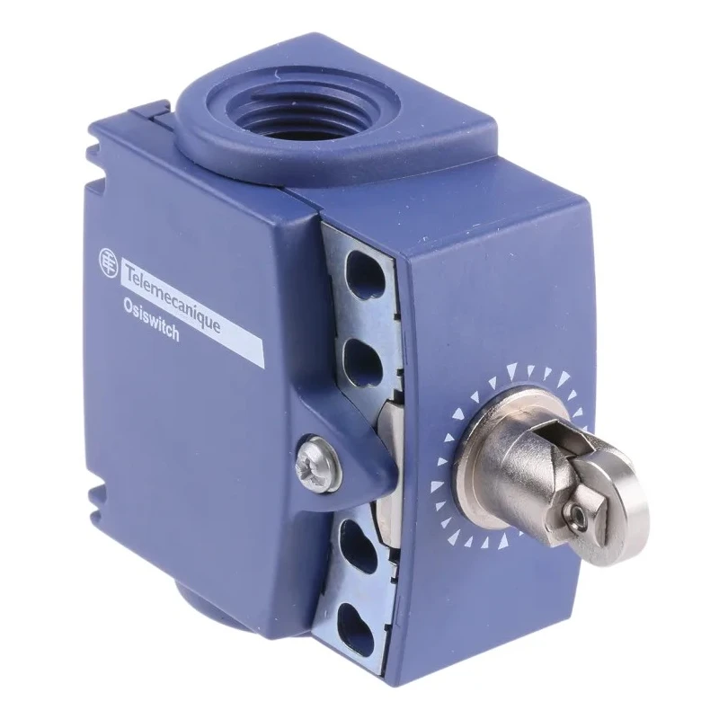 Telemecanique Sensors OsiSense XC Series Roller Plunger Limit Switch, 1 NO/1 NC, IP66 IP67, Plastic Housing XCKT2102P16