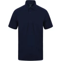 RS PRO Classic Navy Cotton, Polyester Polo Shirt Size L 137-0080