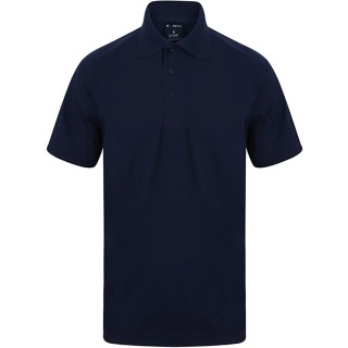 RS PRO Classic Navy Cotton, Polyester Polo Shirt Size L 137-0080