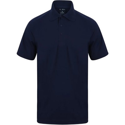 RS PRO Classic Navy Cotton, Polyester Polo Shirt Size L 137-0080