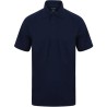 RS PRO Classic Navy Cotton, Polyester Polo Shirt Size L 137-0080