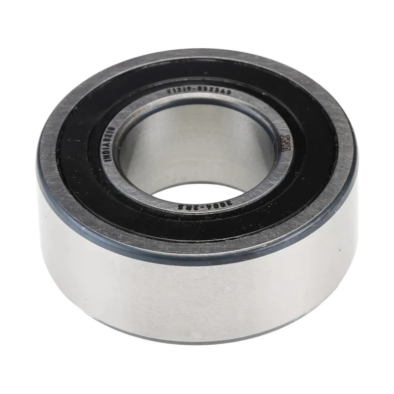 INA Double Row Angular Contact Ball Bearing 20 mm ID 42 mm OD 16 mm Race Width 3004-2RS