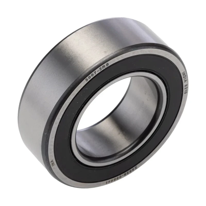 INA Double Row Angular Contact Ball Bearing 35 mm ID, 62 mm OD, 20 mm Race Width 3007-2RS